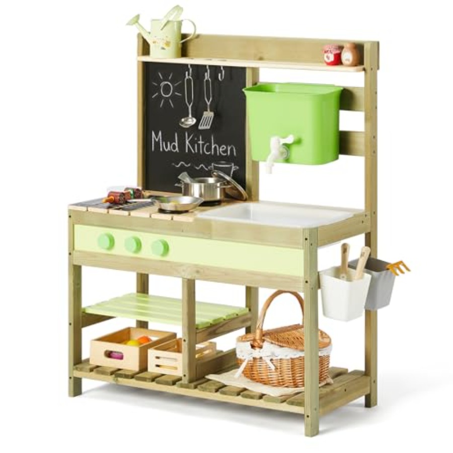 Kids Outdoor Mud Table - Детская уличная кухня для игр с