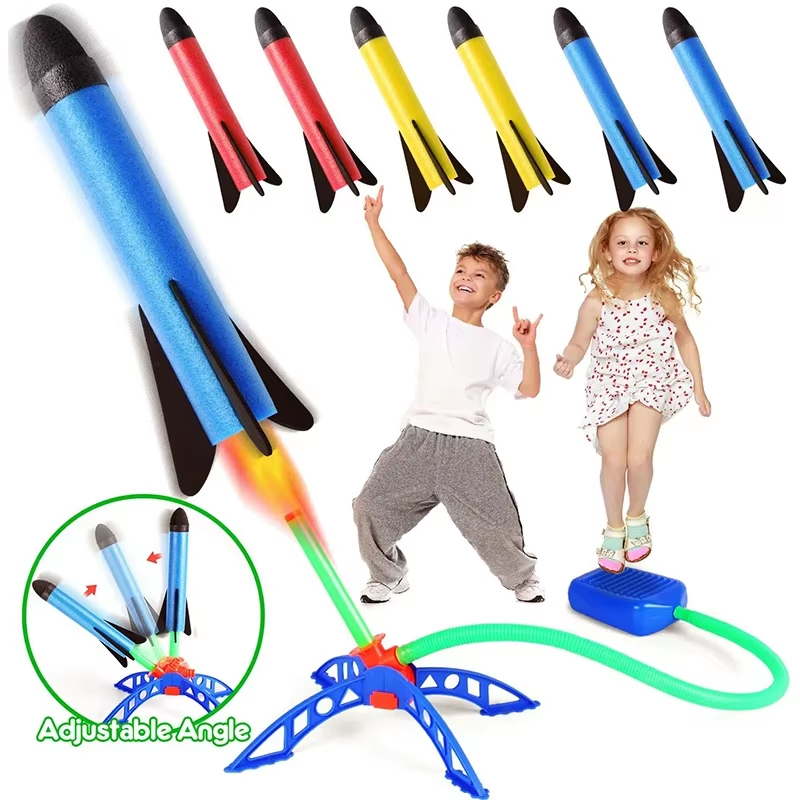 Kids Outdoor Fort Building Kit - Набор игрушек Stomp Rocket: Ракетница на
