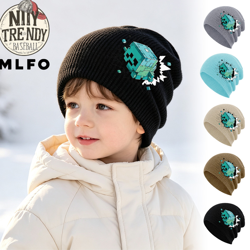 Kids Outdoor Hat - Детская вязаная шапка для мальчиков и