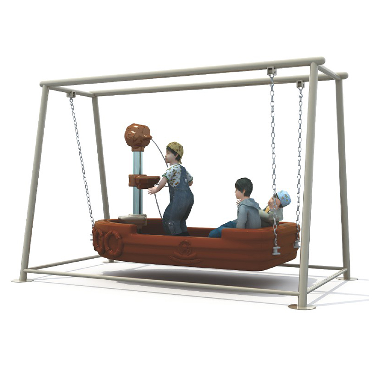 Kids Outdoor Playground - Кресло-качалка в форме пиратского корабля, оборудование