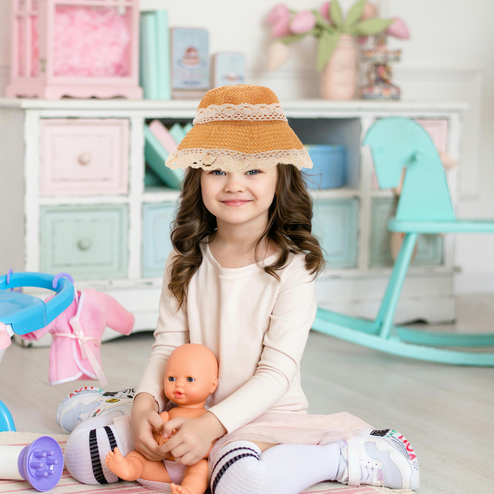 Летняя соломенная шляпа для де – обзор и цена Kids Outdoor Hat