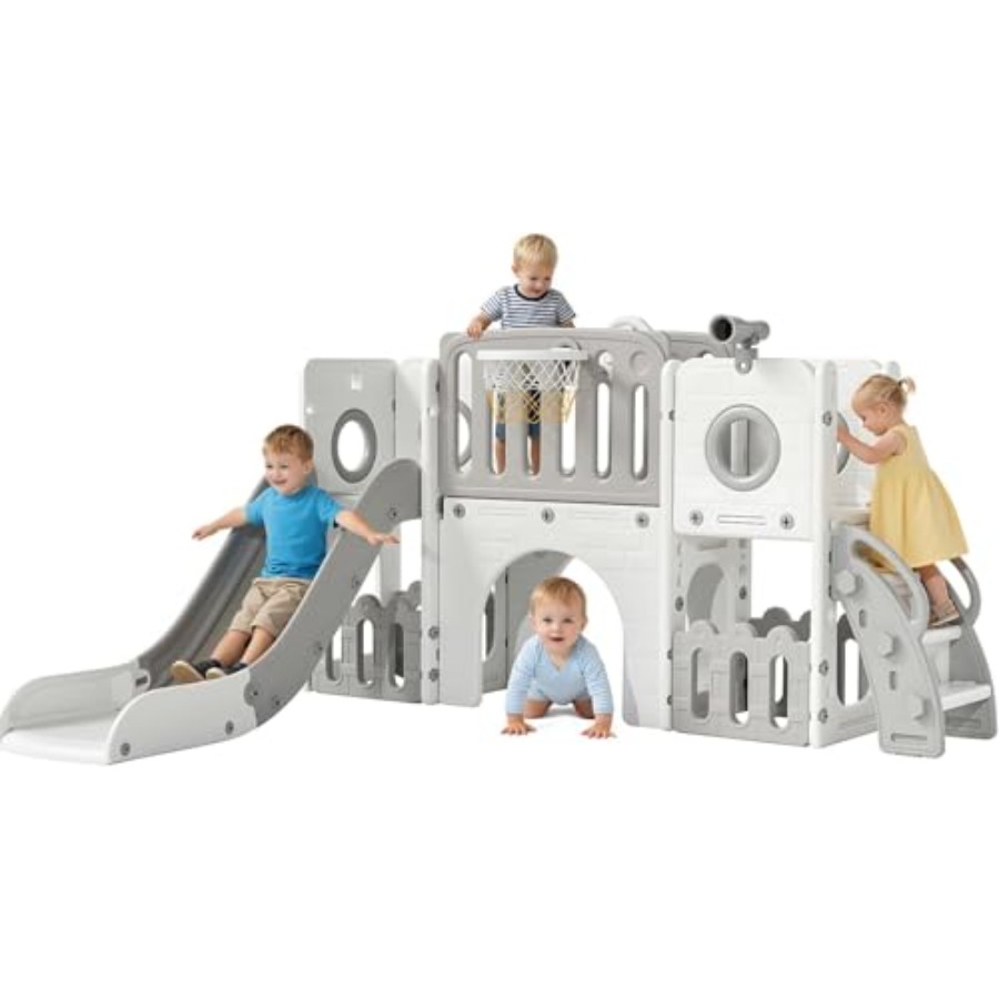 Игровой комплекс 9 в 1 для мал – обзор и цена Kids Outdoor Playground