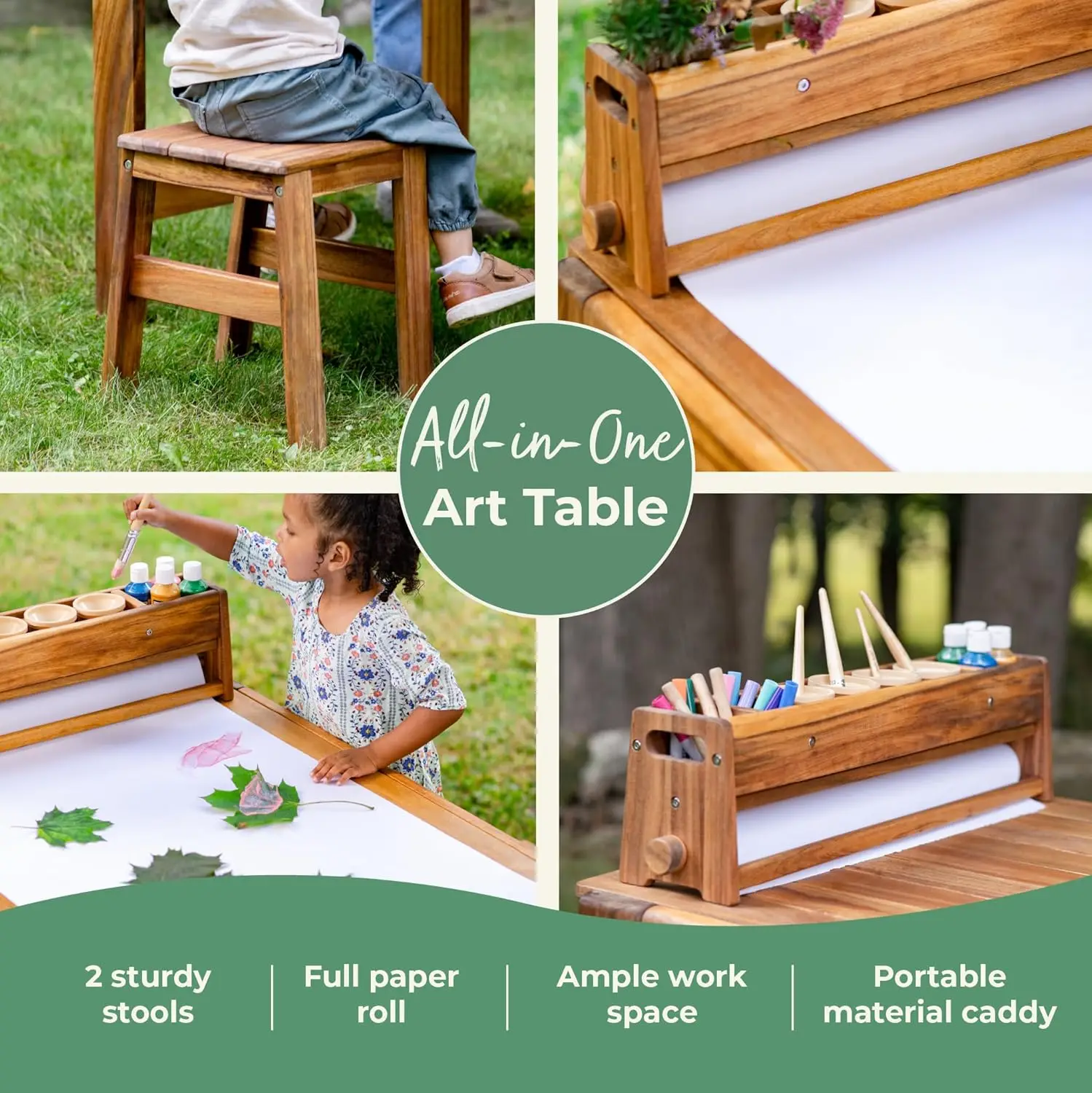 Набор для творчества Acadia Ou – обзор и цена Kids Outdoor Table And Chairs