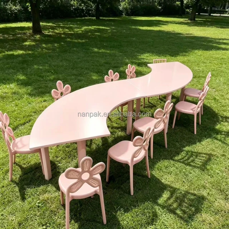 Очаровательные пастельные S-об – обзор и цена Kids Outdoor Table And Chairs
