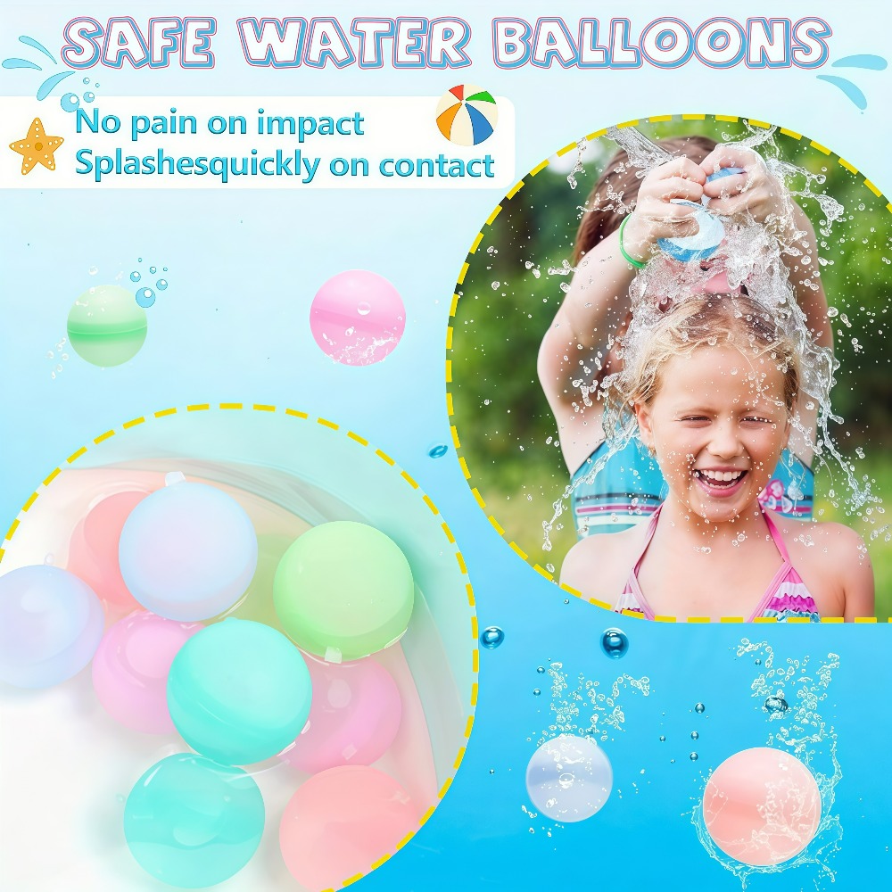Многоразовые водные шарики (12 – обзор и цена Kids Outdoor Water Toys