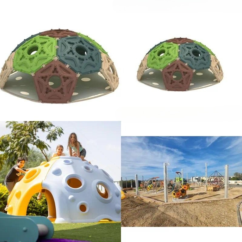 Яркие модульные купольные скал – обзор и цена Kids Outdoor Dome Climber