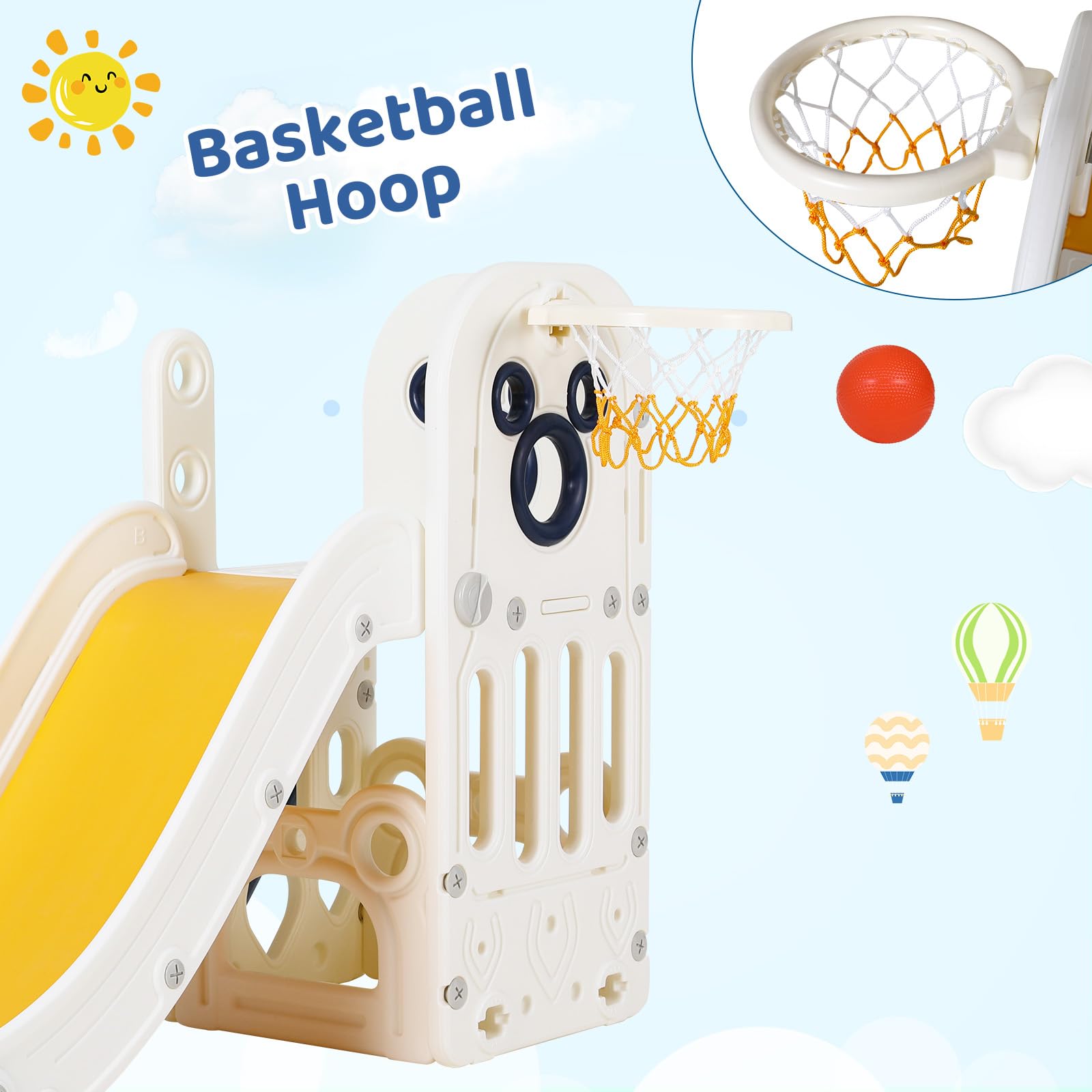 Игровой комплекс 6 в 1 для мал – обзор и цена Kids Outdoor Playground