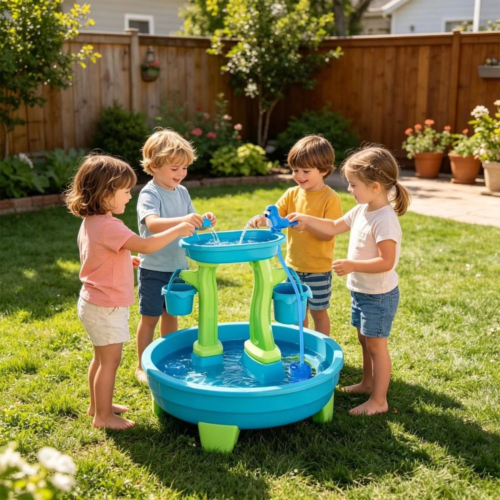 Портативный насос для водных и – обзор и цена Kids Outdoor Water Play Table