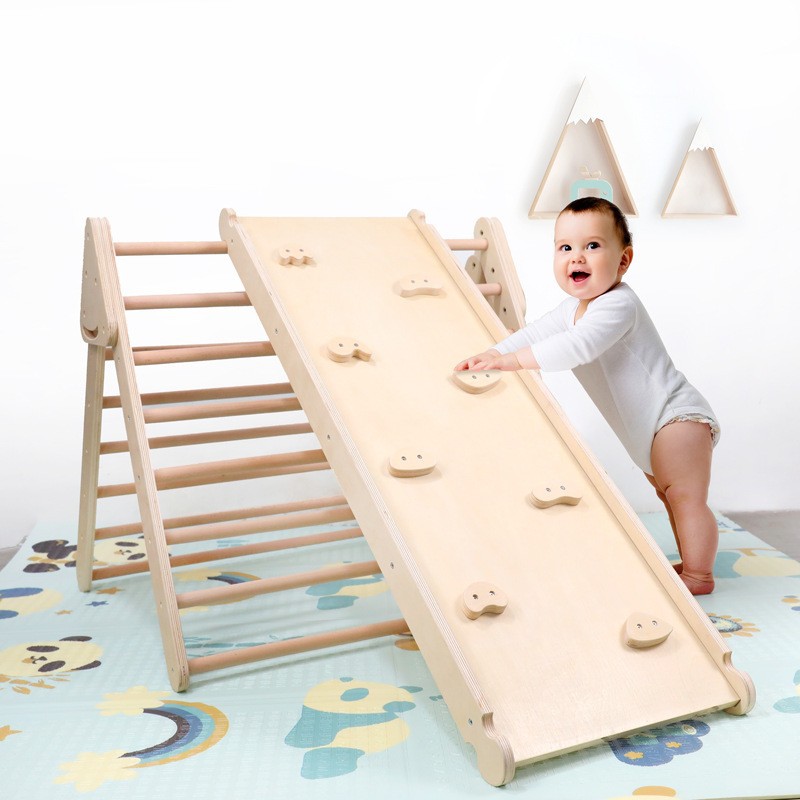 Детский уличный деревянный игр – обзор и цена Kids Outdoor Jungle Gym With Slide