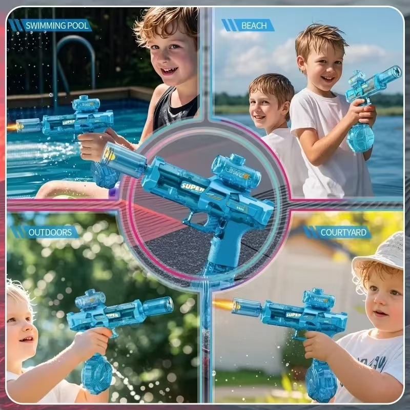 Электрические водные пистолеты – обзор и цена Water Gun Soaker