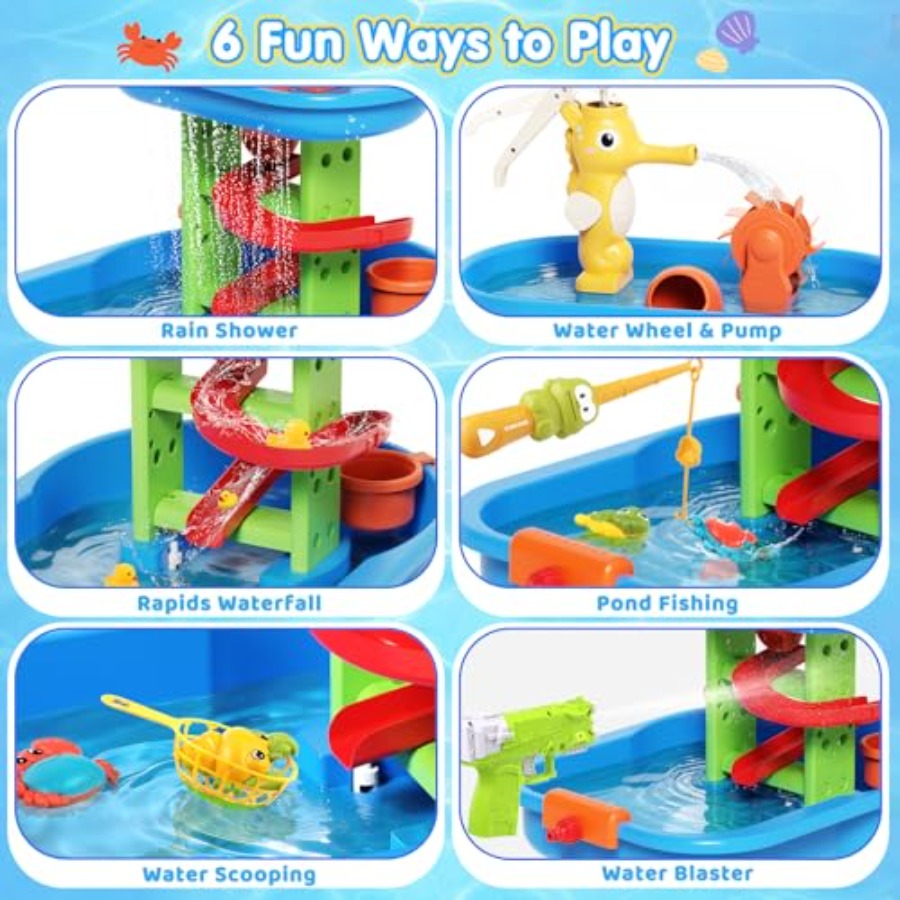 Детский водный столик для улиц – обзор и цена Kids Outdoor Water Play Table