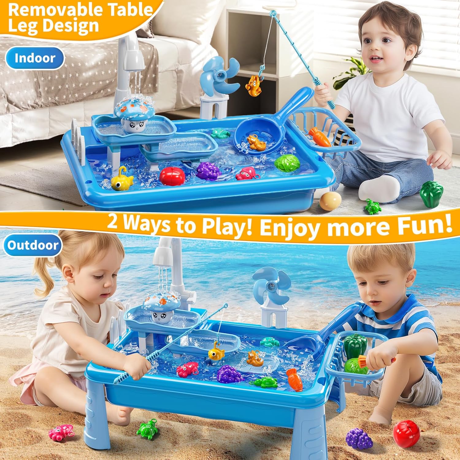 Водный игровой стол-раковина д – обзор и цена Kids Outdoor Water Play Table