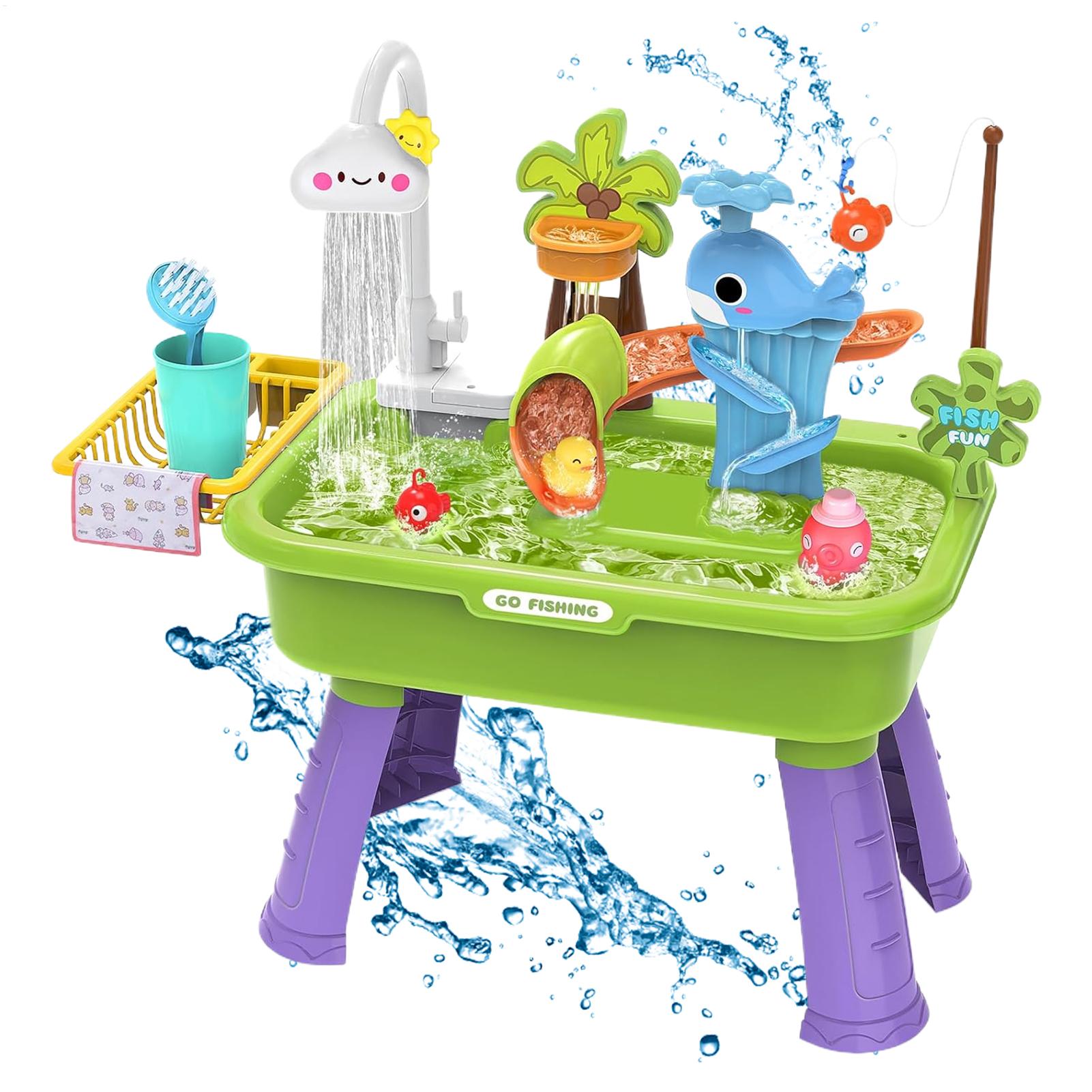 Детская электрическая игровая  – обзор и цена Kids Outdoor Water Play Table