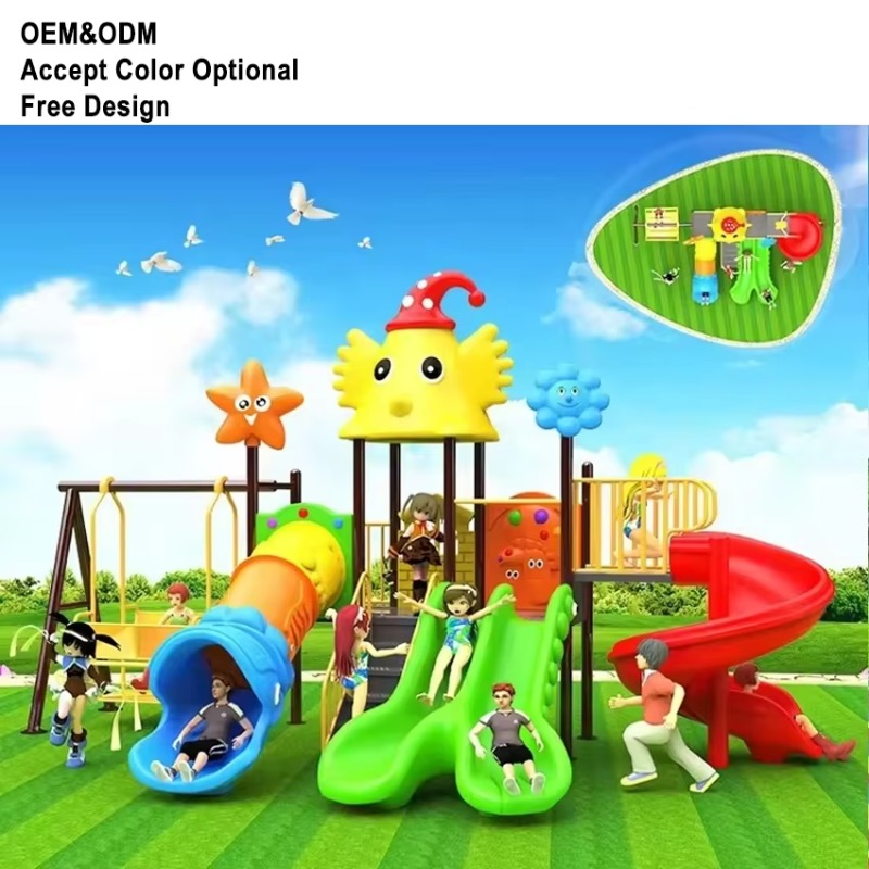 Уличная детская горка с качеля – обзор и цена Kids Outdoor Playground